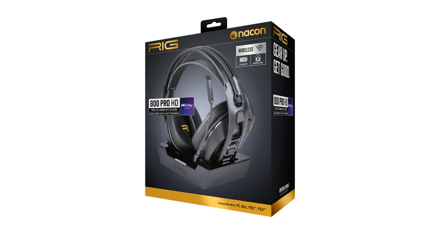 NACON - RIG 800 PRO HD [PC/Mac/PS5/PS4 - Dolby Atmos]