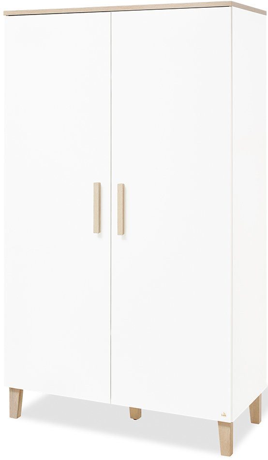 Pinolino® Kinderkleiderschrank Lumi 2-türig; Made in Europe