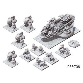Firestorm Planetfall Sorylian Collective Ground Command Helix *Mängelexemplar*