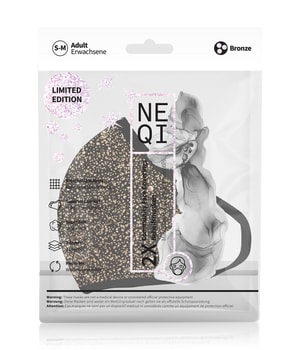 NEQI Community Bronze S-M Behelfsmaske-2 Stk