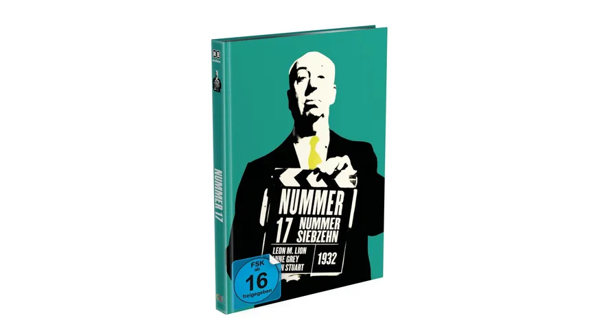 Alfred Hitchcock´s – NUMMER SIEBZEHN - 2-Disc Mediabook Cover C (Blu-ray + DVD) Limited 333 Edition