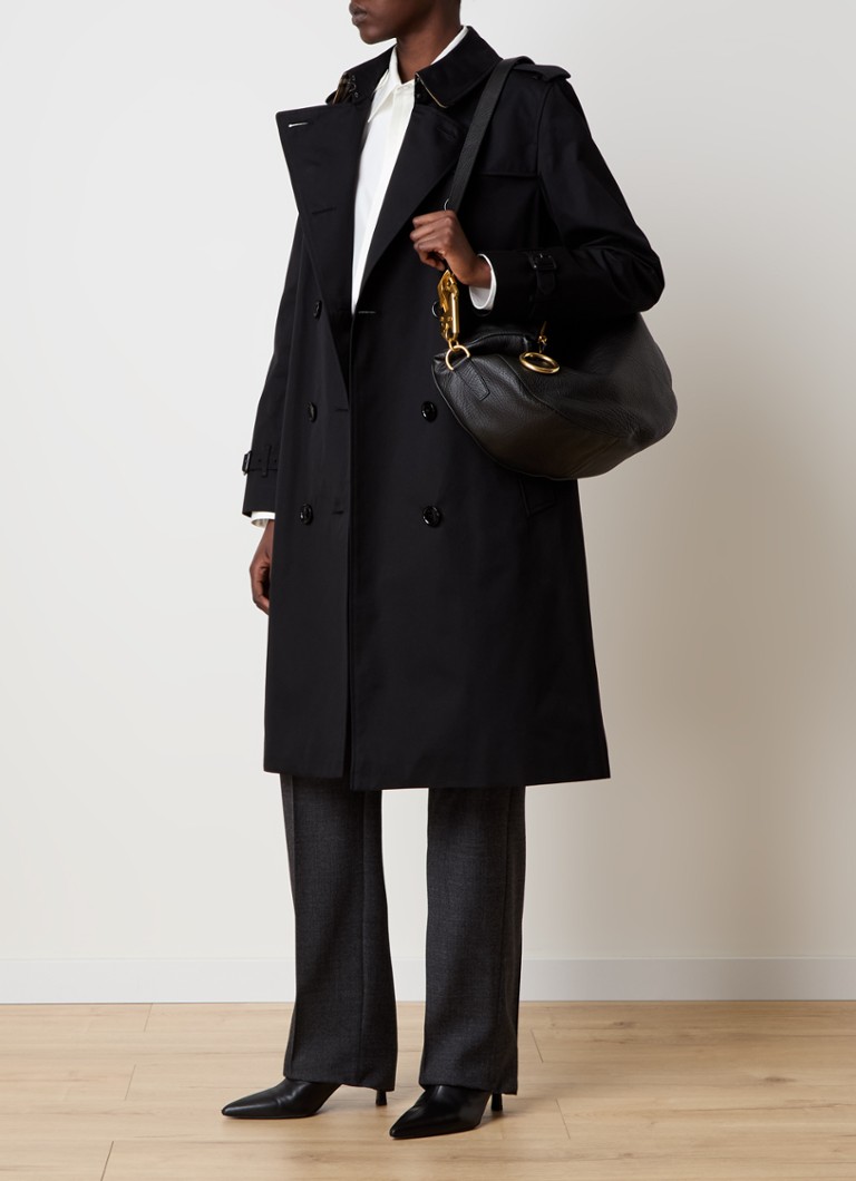 Trench doppiopetto Burberry Kensington con cintura