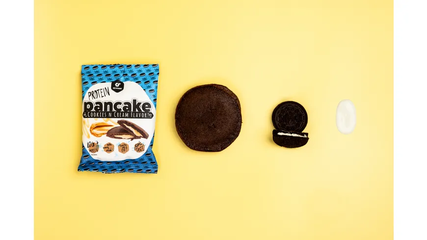 GO FITNESS Protein Pancake Cookie+Cream 50 g