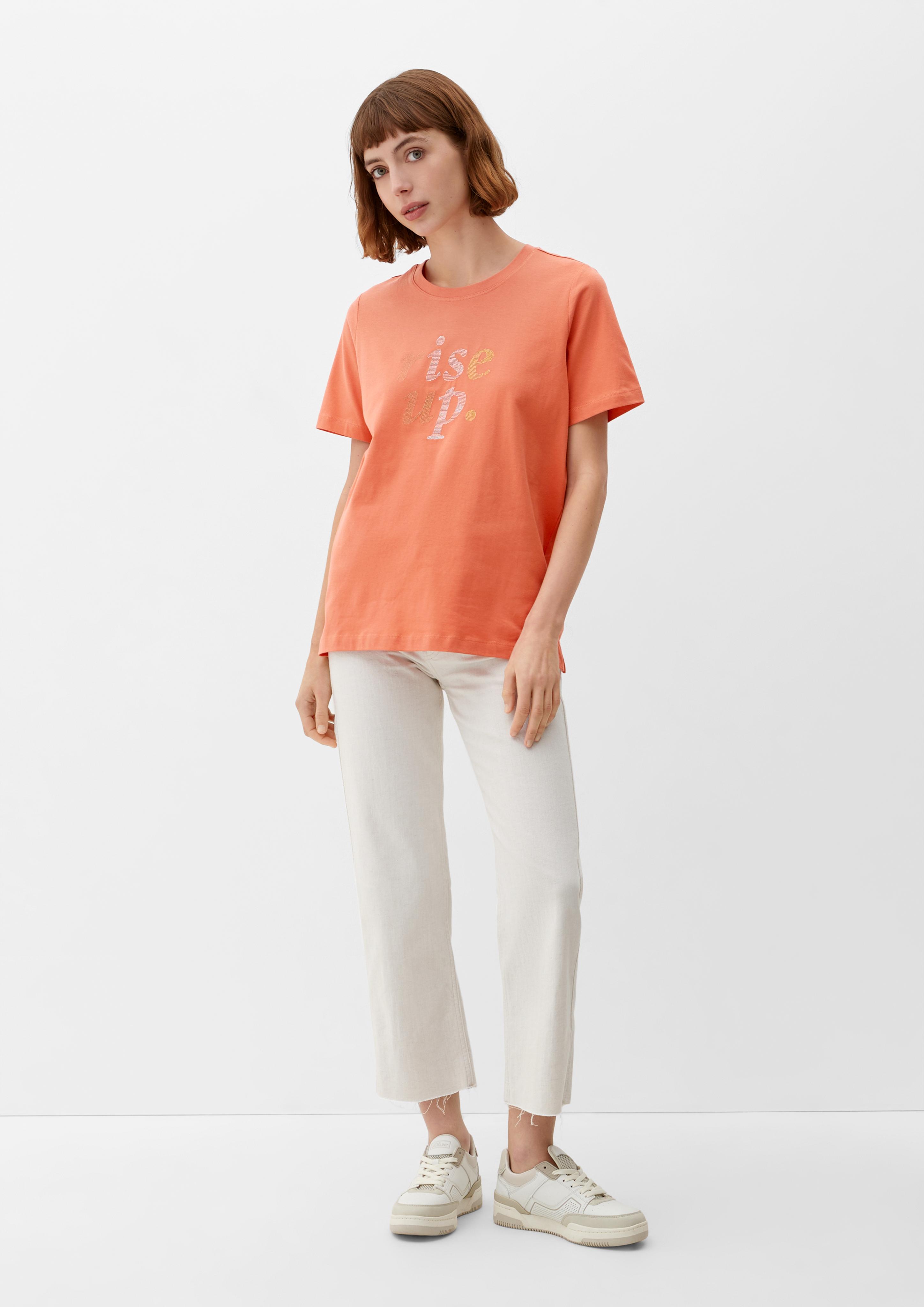 T-Shirt mit Frontprint  2130232-27D0