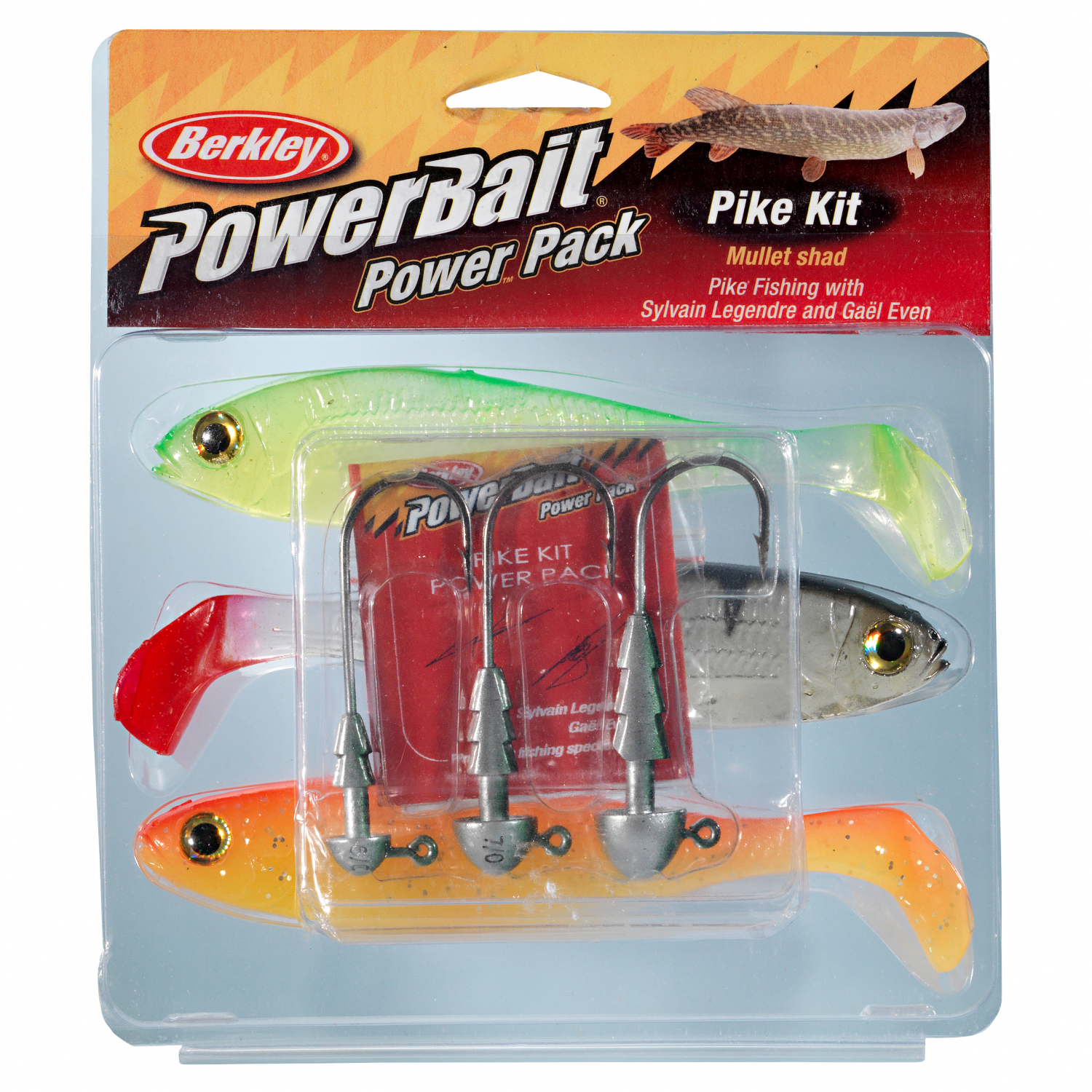 Berkley Komplett-Sortiment Powerbait: Pike Mullet Kit