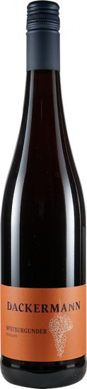 2020 SPÄTBURGUNDER GUTSWEIN feinherb - Weingut Dackermann
