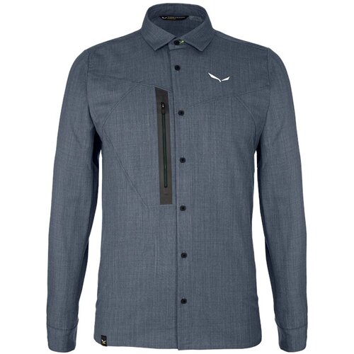 HERREN HEMD FANES WOOL DRY M L/S SRT.