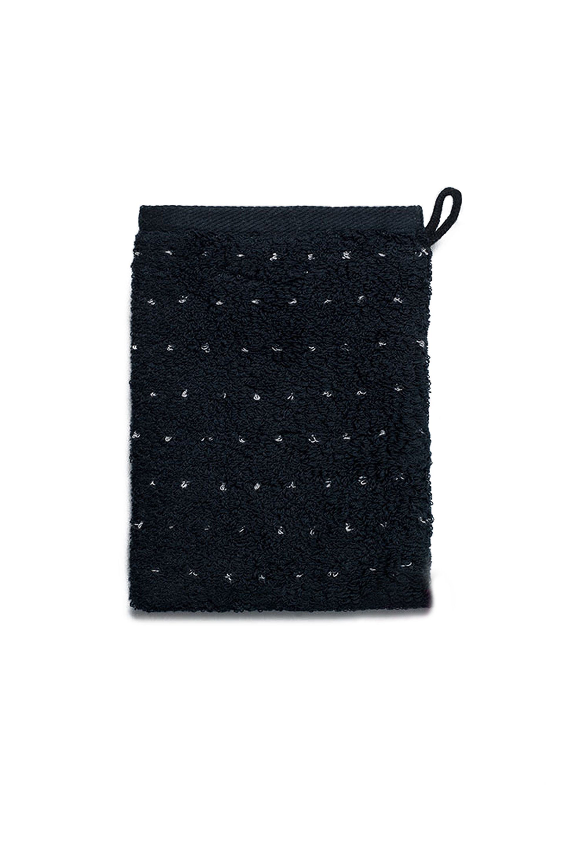grace grand spa Waschlappen Classic (3-tlg), im gepunkteten Design