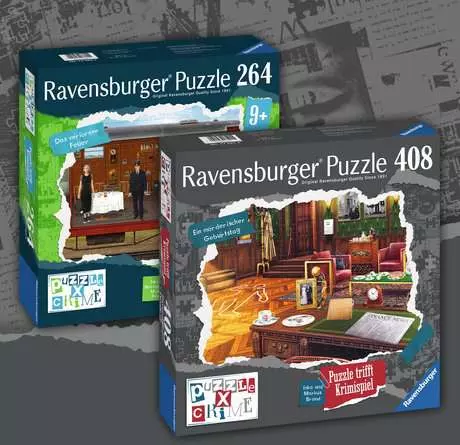 Puzzle 408 Teile - Puzzle X Crime: Ein mörderischer Geburtstag