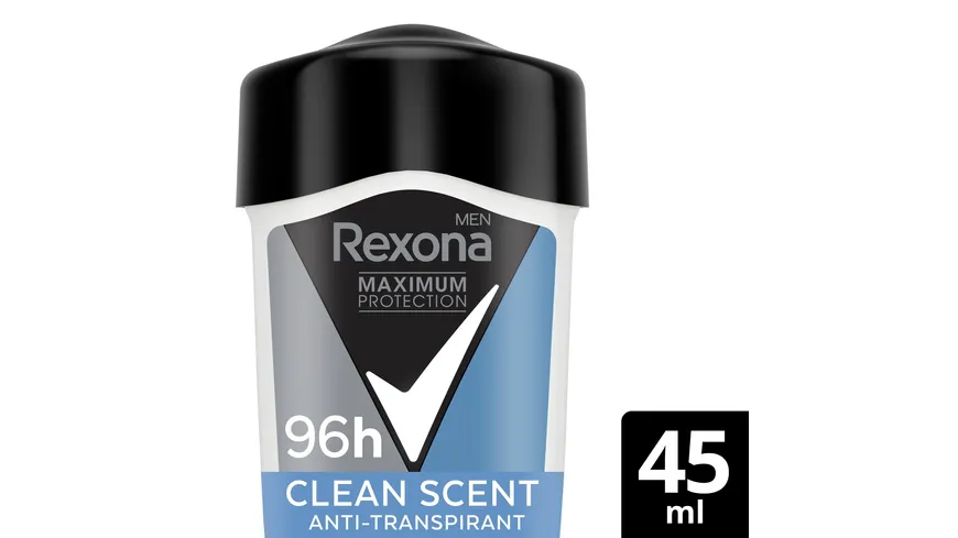 Rexona Maximum Protection Men Deo Cremestick Anti-Transpirant Clean Scent 45 ml 45 ml
