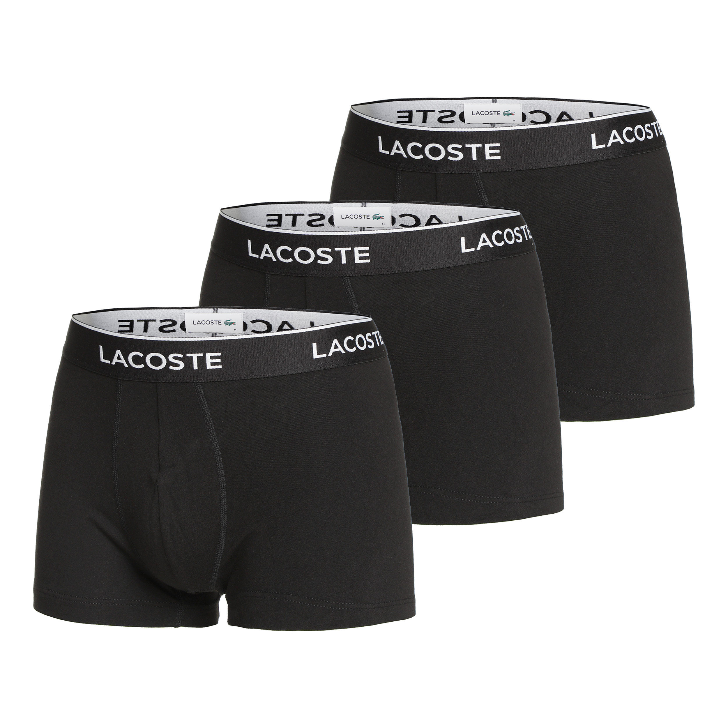 Essential Boxer Short 3er Pack Herren - Schwarz