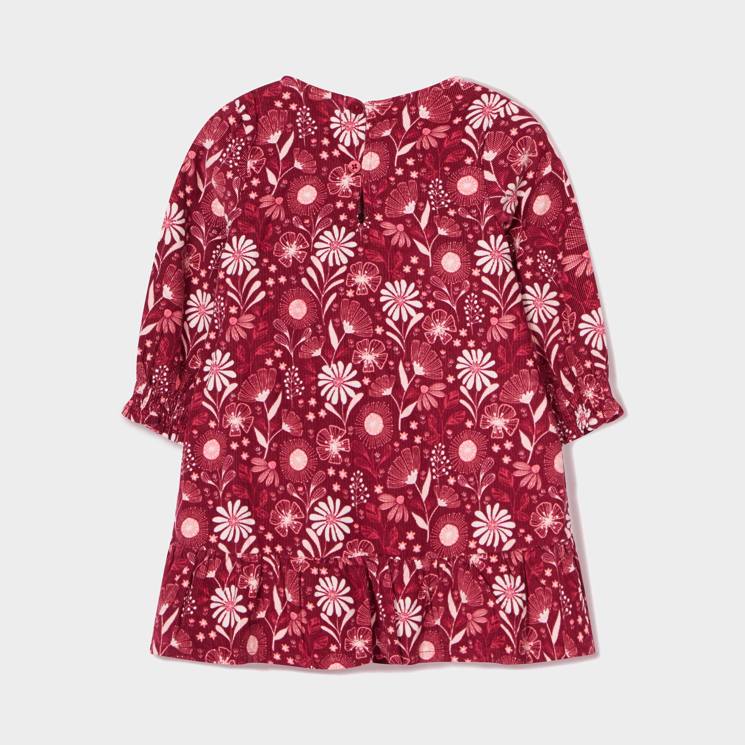 Ensemble robe et collants Creeks bordeaux bébé fille | La Halle