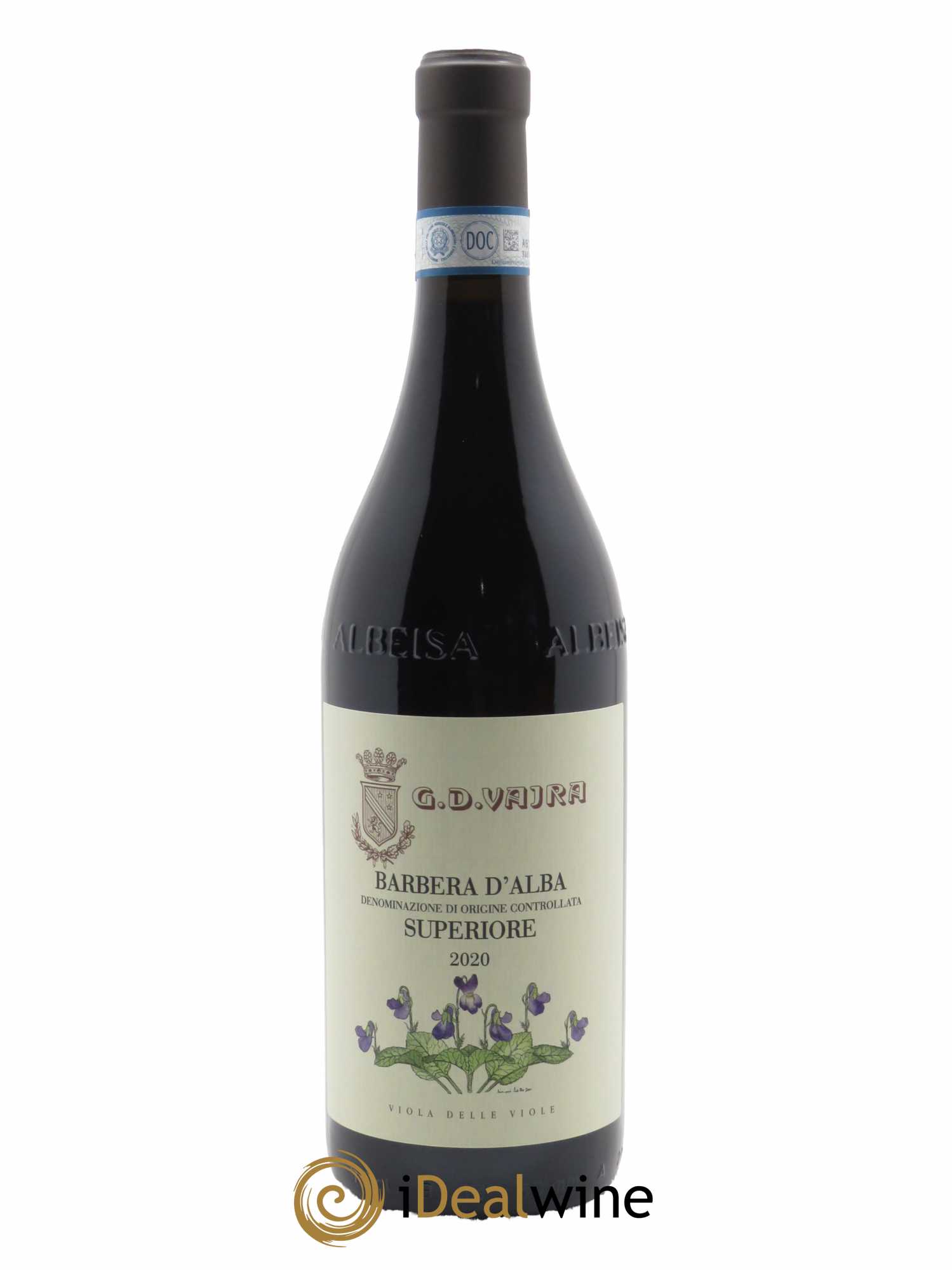 Barbera d'Alba DOC Superiore G.D Vajra  2020 - Lot de 1 Bouteille