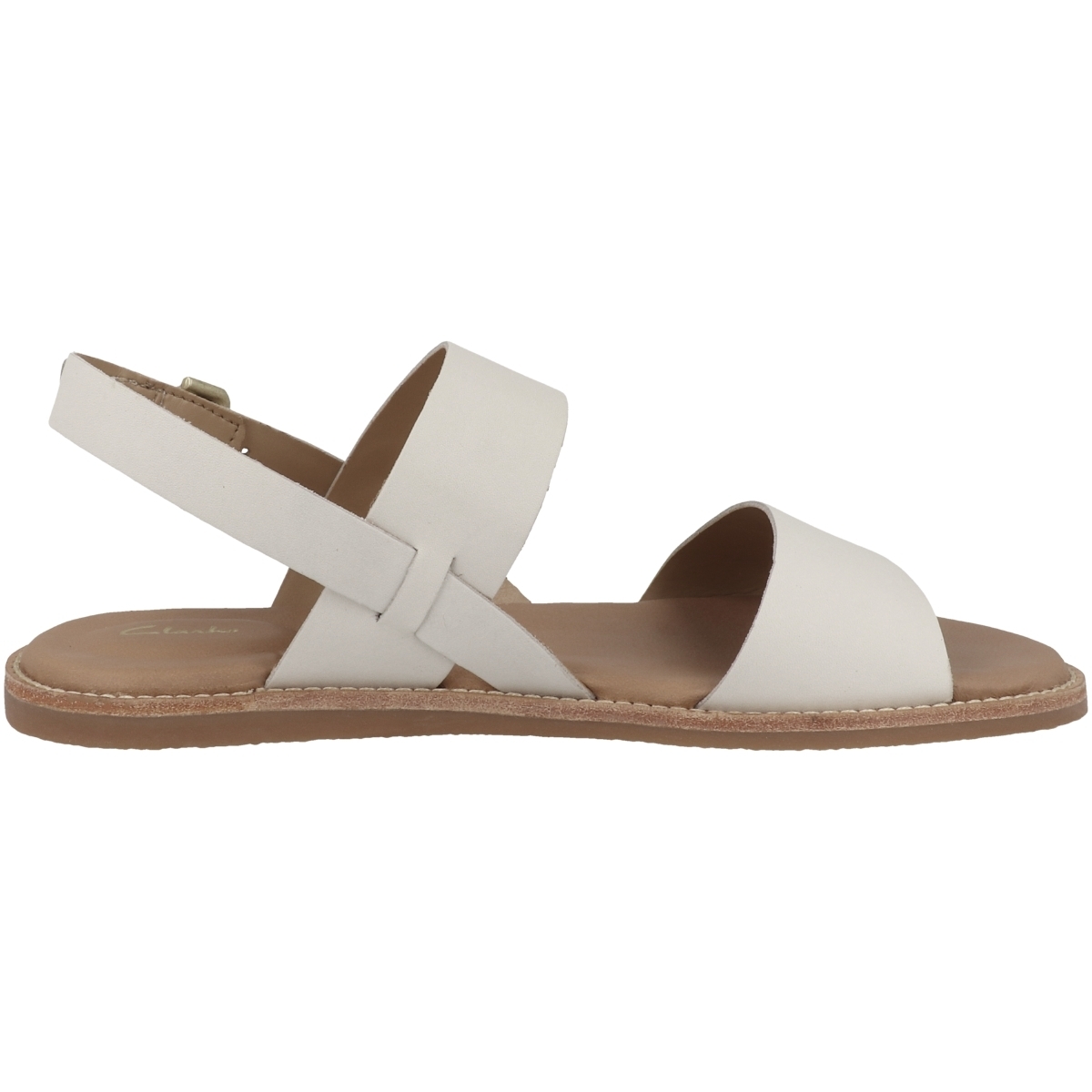 Clarks Karsea Strap Sandale weiss