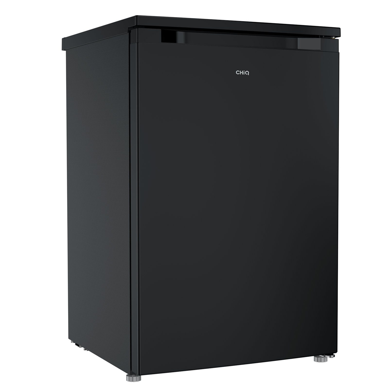 CHiQ Kühlschrank CSF120BE, 85 cm hoch, 55 cm breit, 126L Kühlschrank,12 Jahre Garantie auf den Kompressor,Low-frost