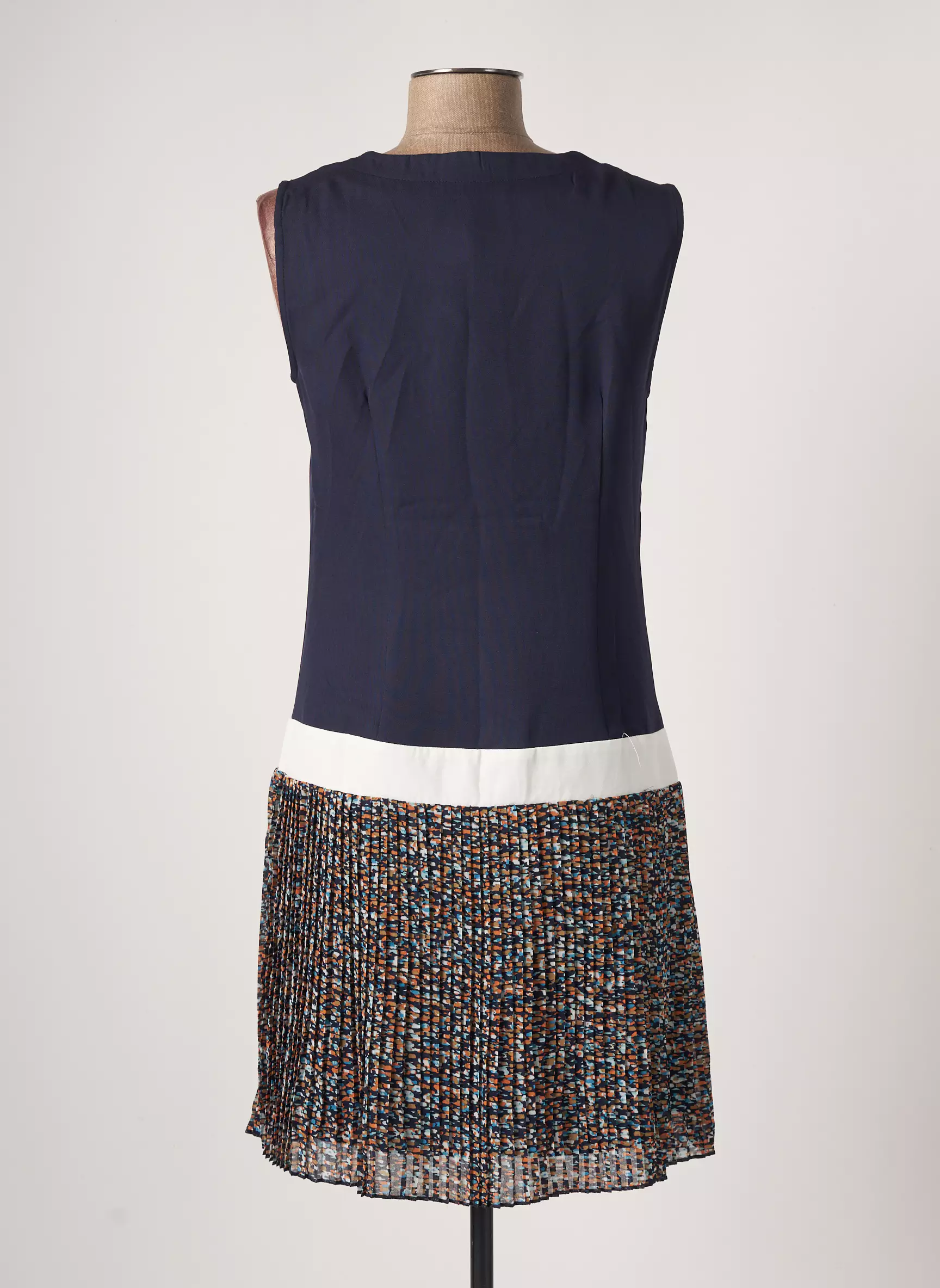 Acbelle Robes Mi Longues Femme couleur bleu