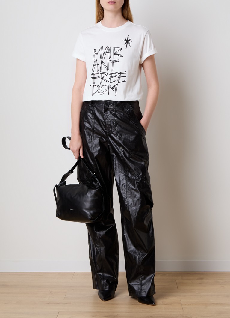 T-shirt stampata Isabel Marant Zoeline Freedom