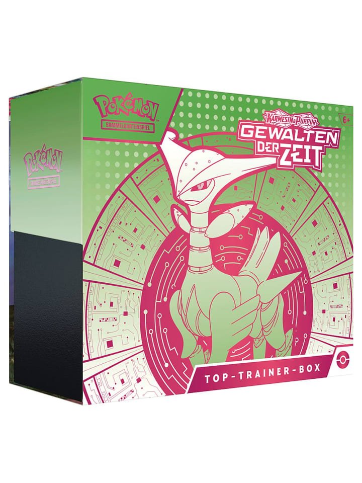 Pokémon Top-Trainer-Box Eisenblatt | Pokemon Sammel-Karten Kollektion deutsch günstig kaufen onesize