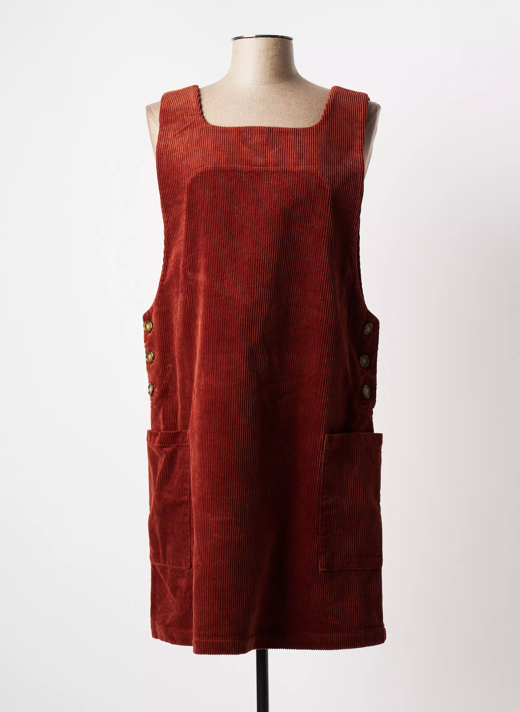 C Est Beau La Vie Robes Mi Longues Femme couleur marron