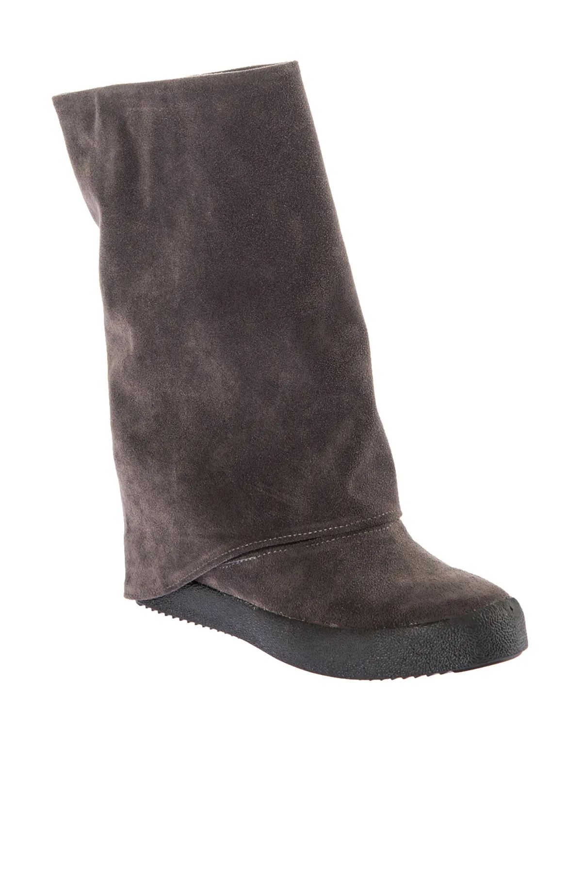 Fox Shoes  Graue Damenstiefel C437454602