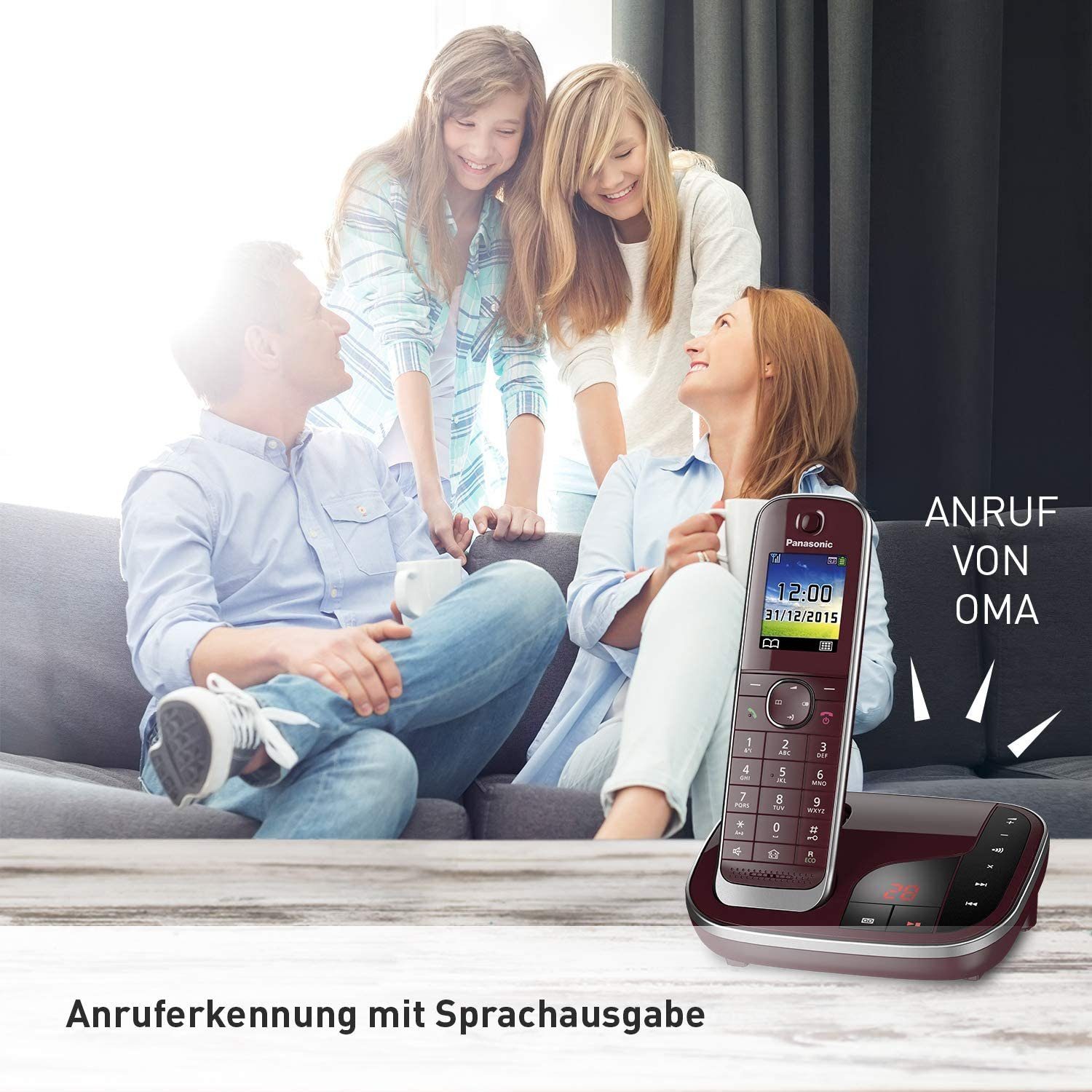 Panasonic KX-TGJ 320 G Schnurloses DECT-Telefon