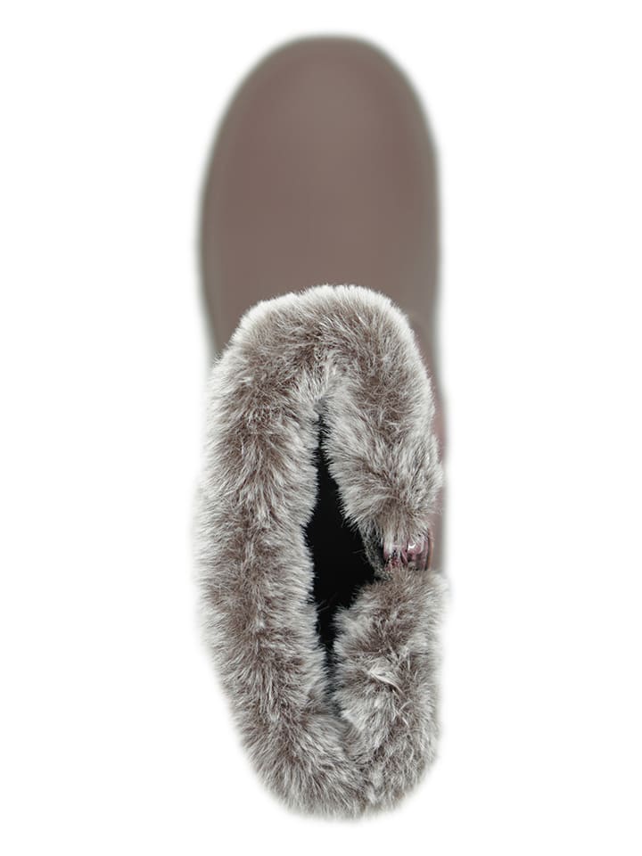 lamino Leder-Boots in Mauve günstig kaufen