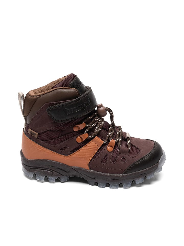 bisgaard Wanderschuhe in Lila/ Braun/ Orange günstig kaufen
