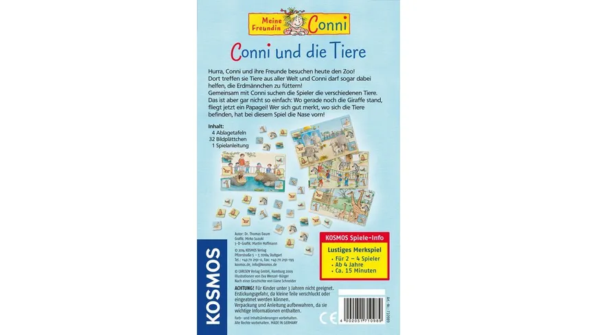 KOSMOS - Conni und die Tiere