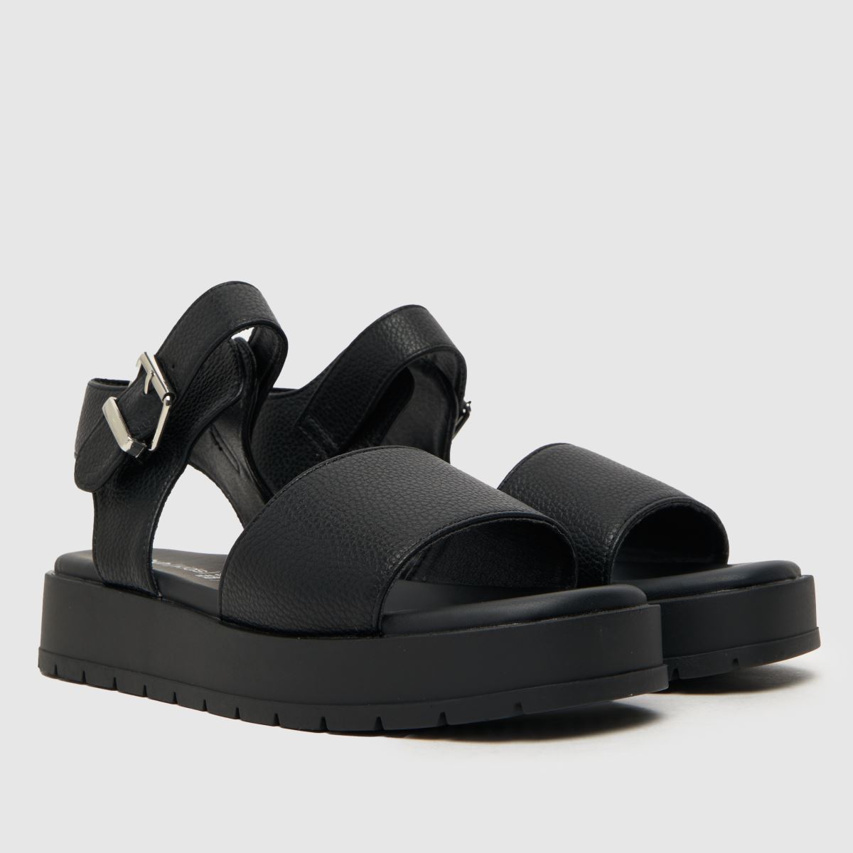 Schuh fekete Trixie chunky lányos ifjúsági szandál