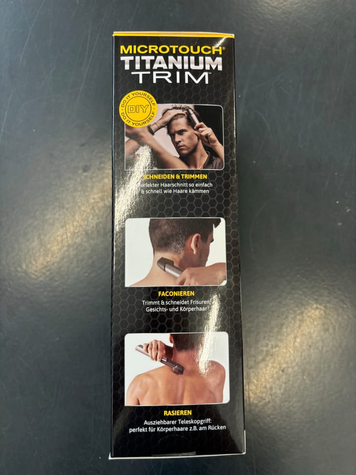 Micro Touch Microtouch Haarschneider Titanium Trim in Grau günstig kaufen onesize