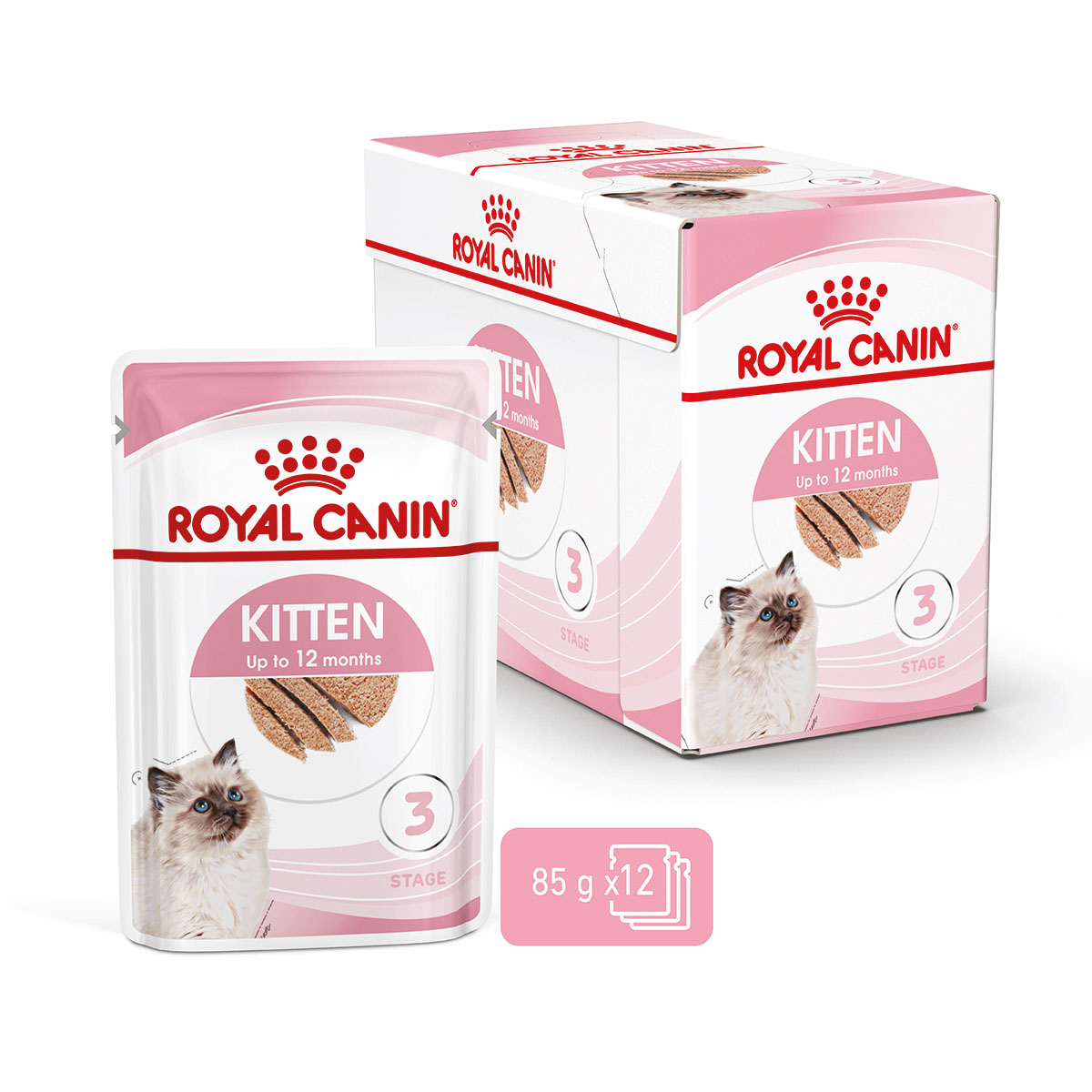 ROYAL CANIN KITTEN Nassfutter in Mousse für Kätzchen bei ZooRoyal