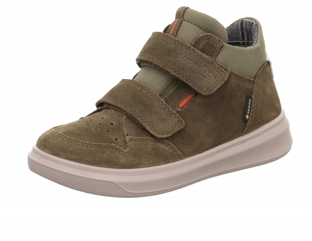 COSMO - GrünSneaker high mit Klettverschluss
