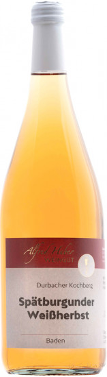 2022 Spätburgunder Weißherbst halbtrocken 1,0 L - Weingut Alfred Huber