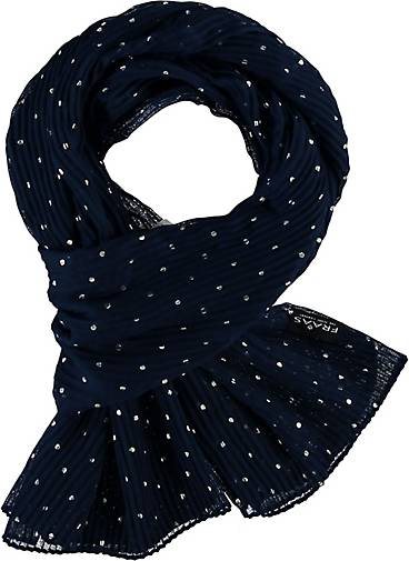 FRAAS Stola mit Plissee aus reinem Polyester