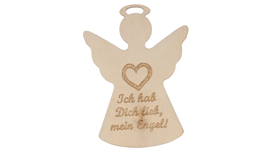 Spruchreif Engelanhänger Ich hab Dich lieb, mein Engel