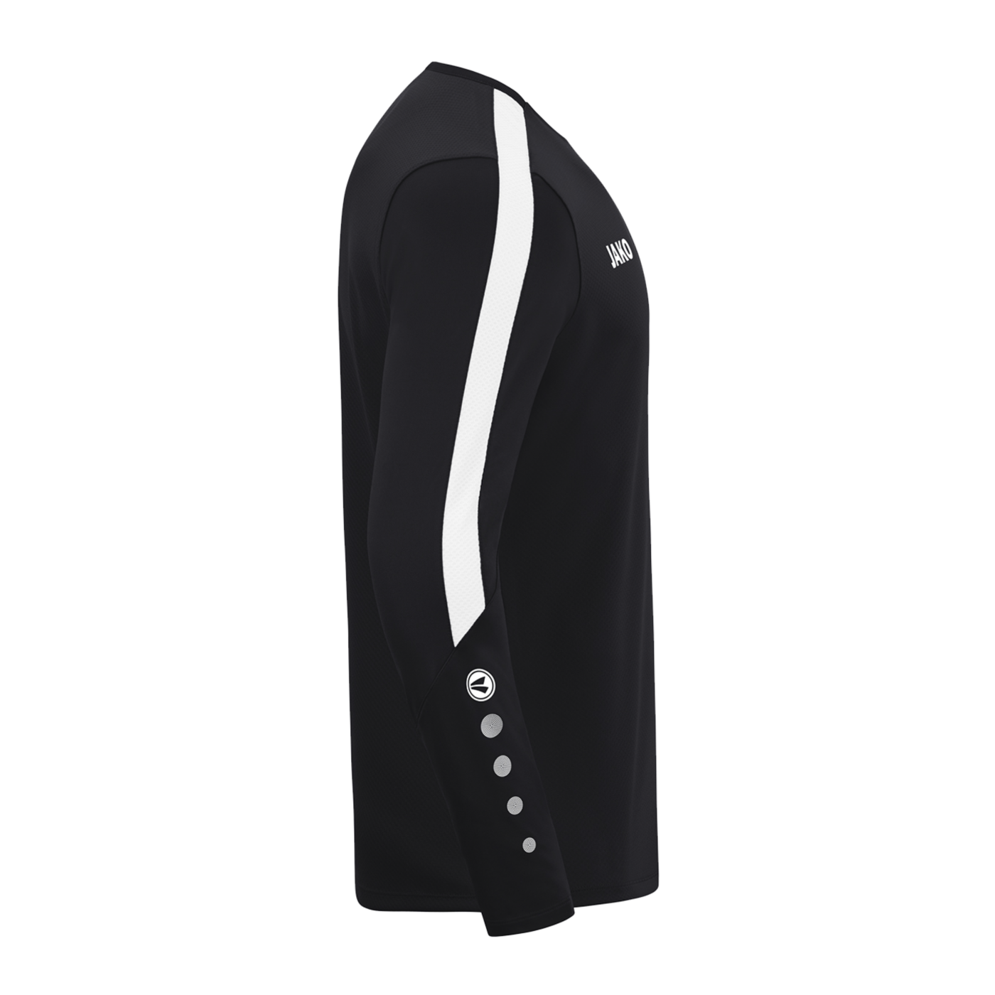 JAKO Power Sweatshirt Kids Schwarz Weiss F800