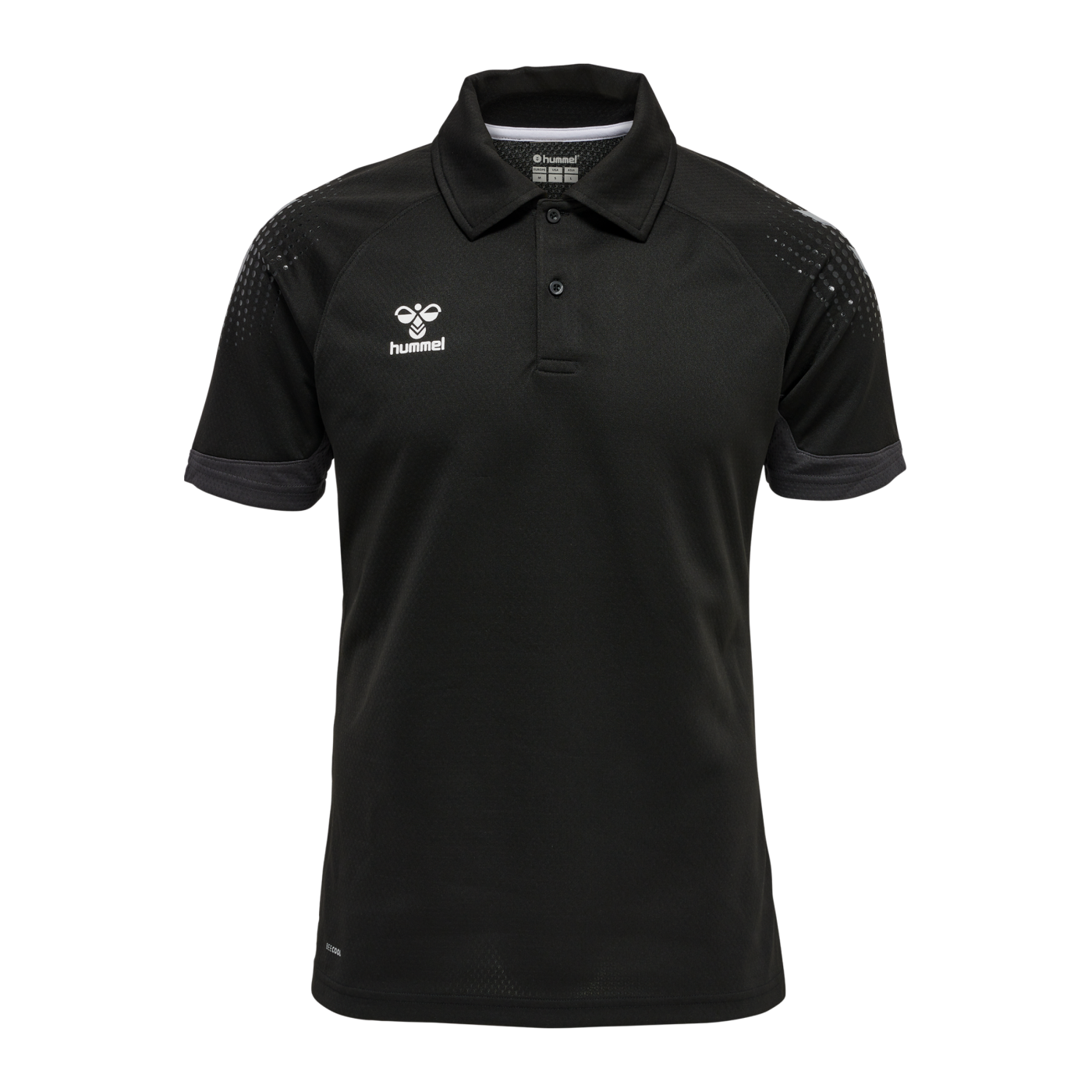 Hummel hmlLEAD Poloshirt Schwarz F2001
