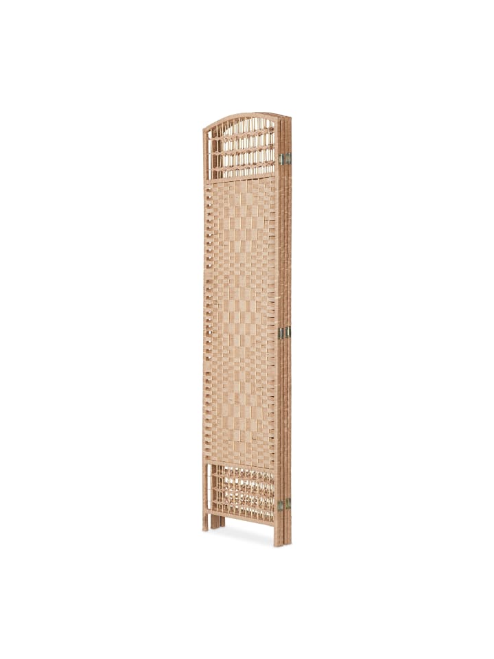relaxdays Paravent in Natur- (B)180 x (H)180 cm günstig kaufen onesize