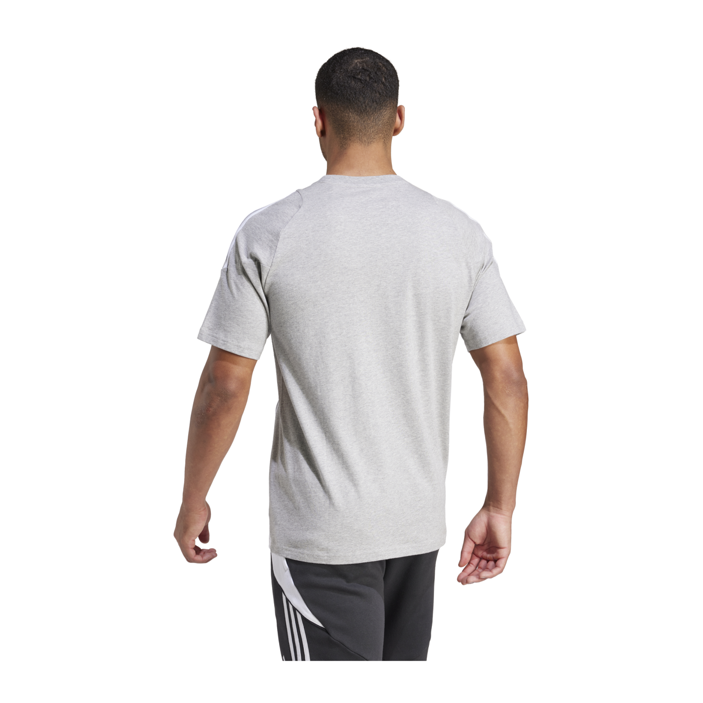 adidas Tiro 24 T-Shirt Grau Weiss