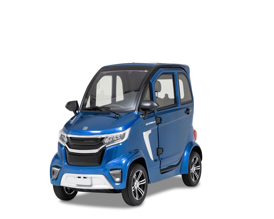 Econelo Elektro Kabinenroller Nelo 4.1 45 km/h blau