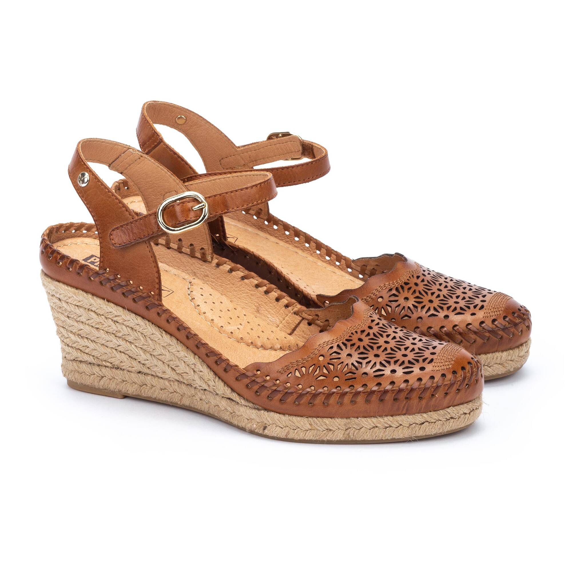 Damskie koturny z juty - BRANDY