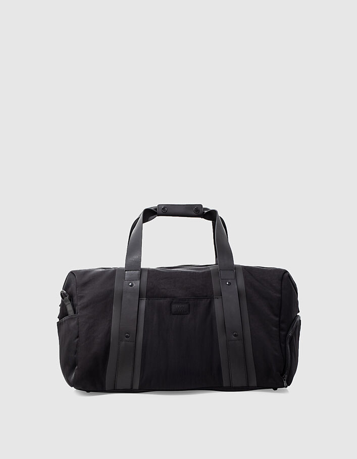 Sac week-end noir nylon Homme