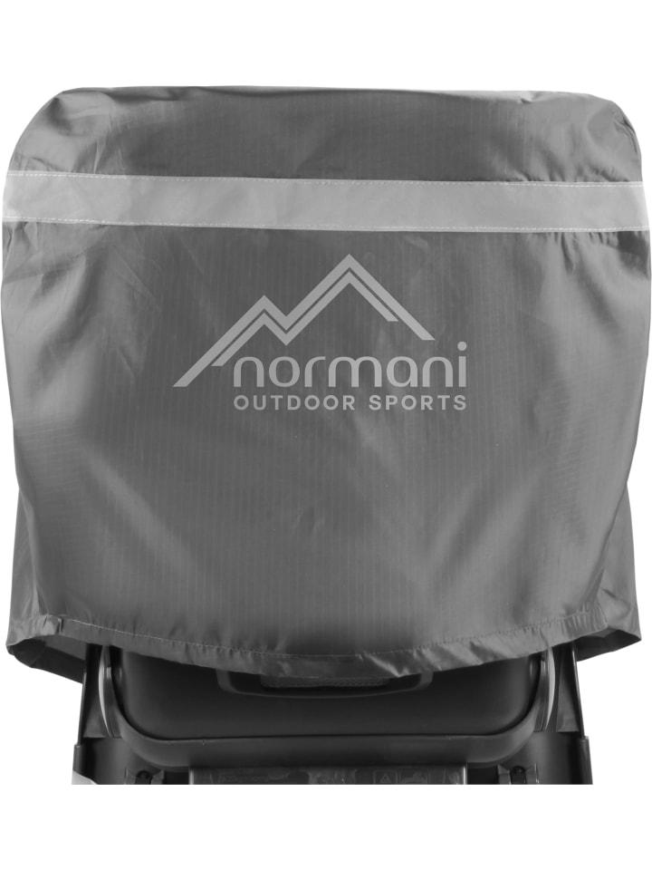 Normani Outdoor Sports Regenüberzug für Fahrrad-Kindersitze BiSeat in Anthrazit günstig kaufen onesize