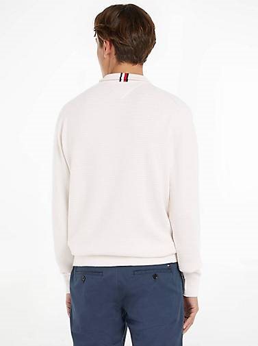 TOMMY HILFIGER Herren Strickpullover INTERLACED