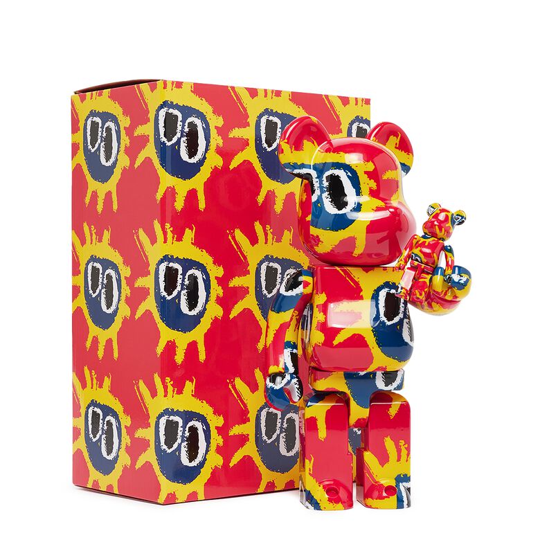Medicom Bearbrick Primal Scream Screamadelica 100%&400% multicolor