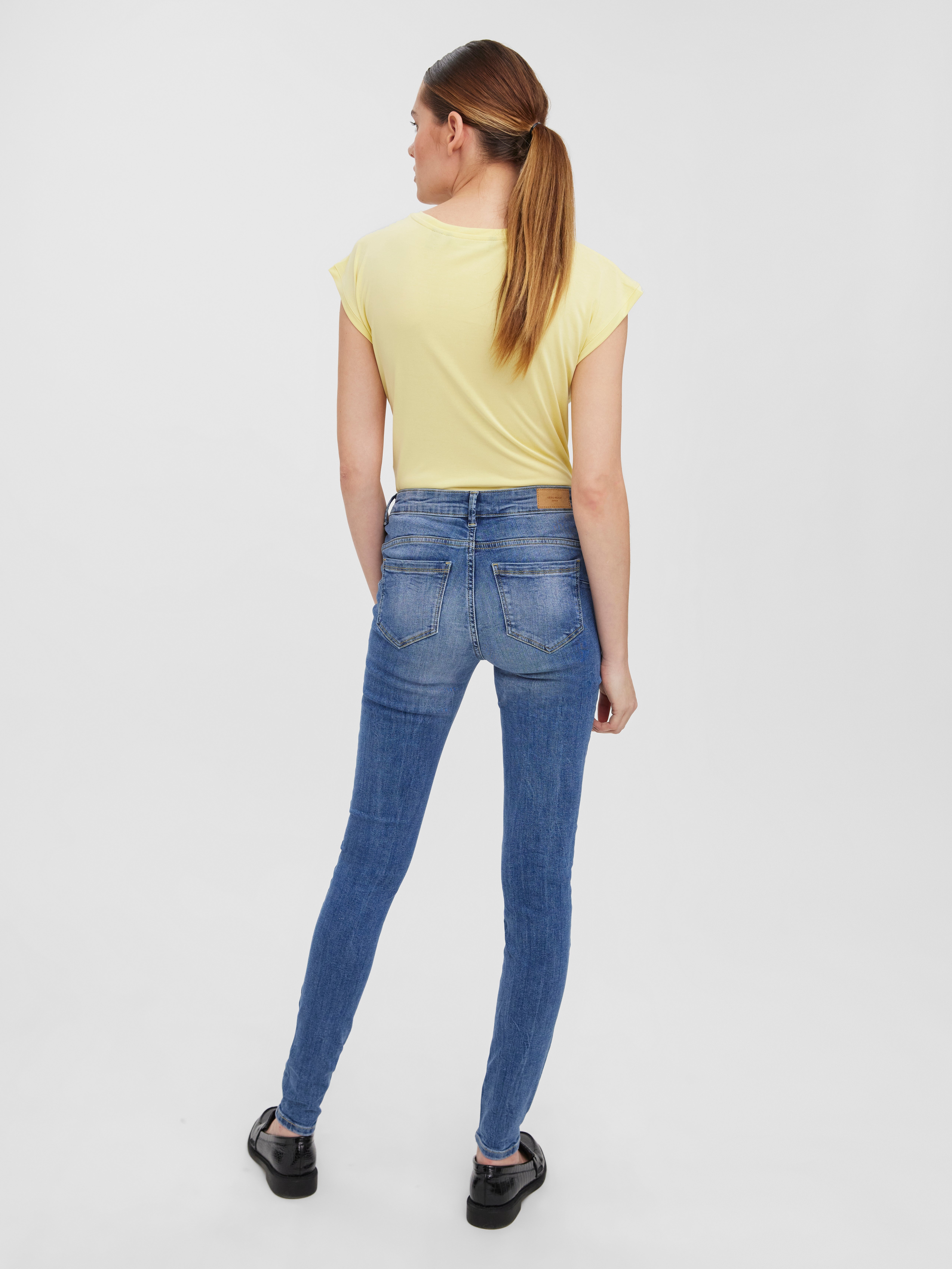 VMSEVEN Mid Rise Slim Fit Jeans