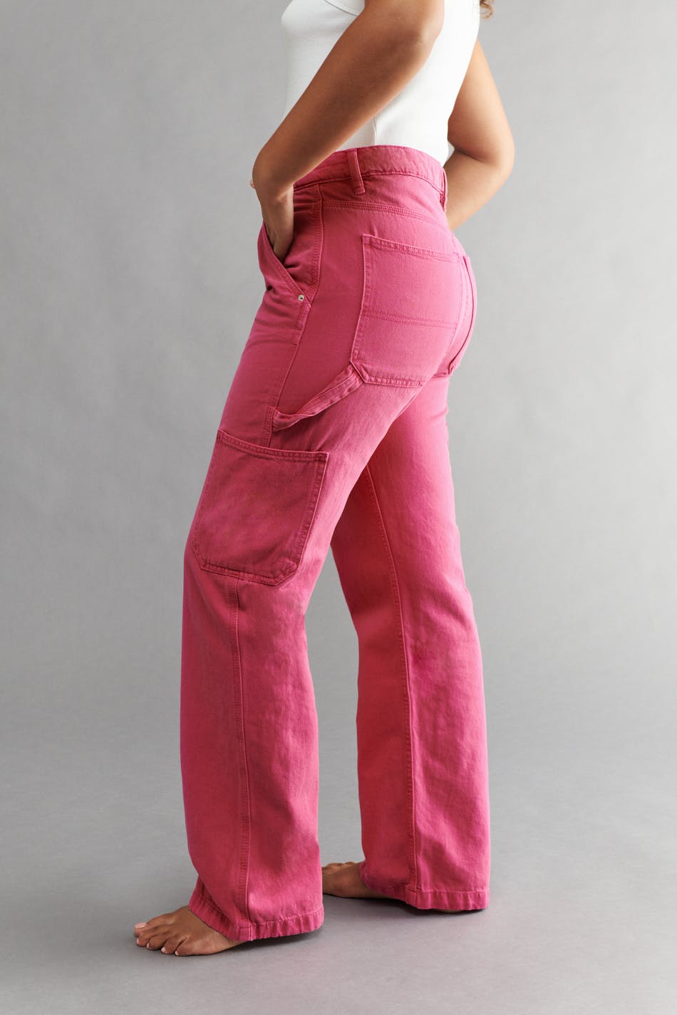 Carpenter pink jeans