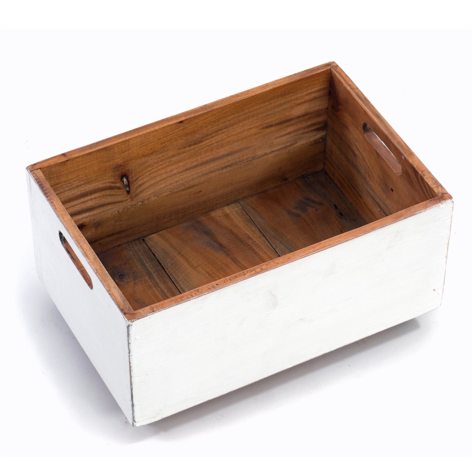 DESIGN DELIGHTS Truhe ROLLBARE HOLZKISTE 