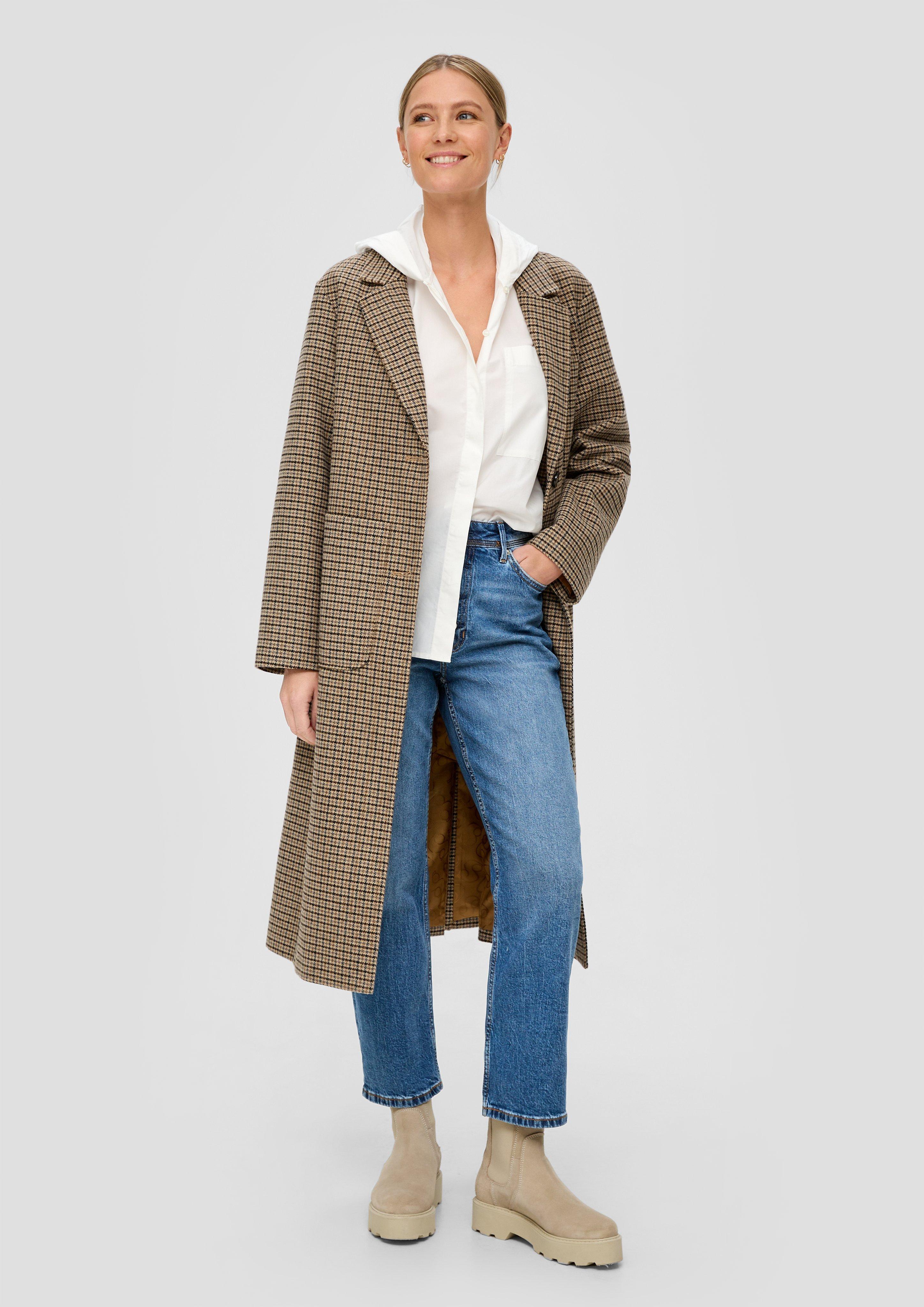Cropped-Jeans Karolin / Regular Fit / High Rise / Straight Leg   2120759-56Z4