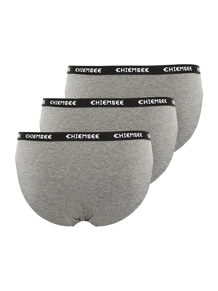 Chiemsee 3er-Set: Slips in Grau günstig kaufen